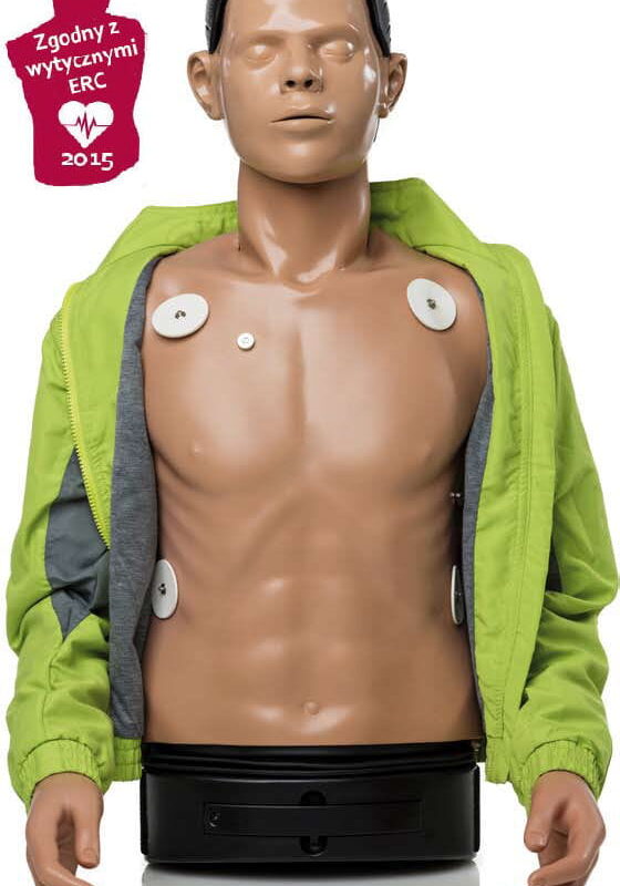 Fantom szkoleniowy AmbuMan Wireless z akumulatorem