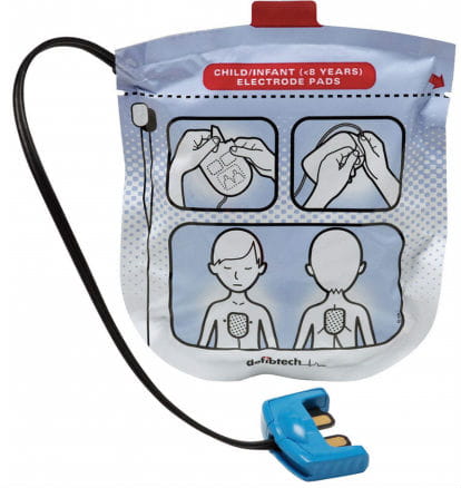 Elektrody pediatryczne do defibrylatora Lifeline View