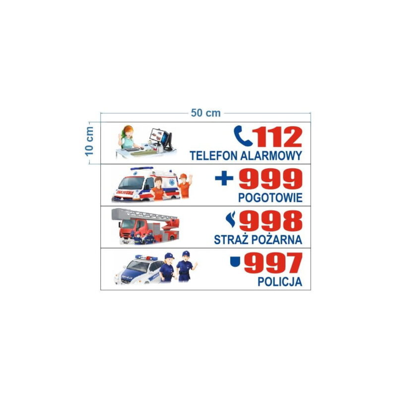 TELEFONY ALARMOWE Z OBRAZKAMI