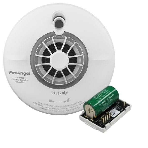 Zestaw Czujnik ciepła FireAngel HT-630-EUT i FireAngel Moduł Zigbee