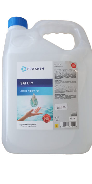 Żel do dezynfekcji i higieny rąk  5L