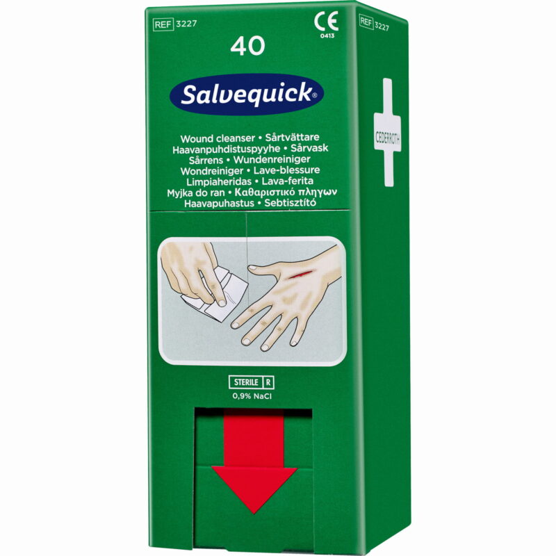 Myjka do ran Salvequick, 40 szt