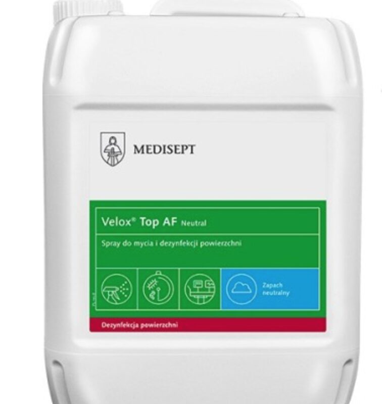 Medisept Velox Top AF 5L -  preparat do dezynfekcji powierzchni
