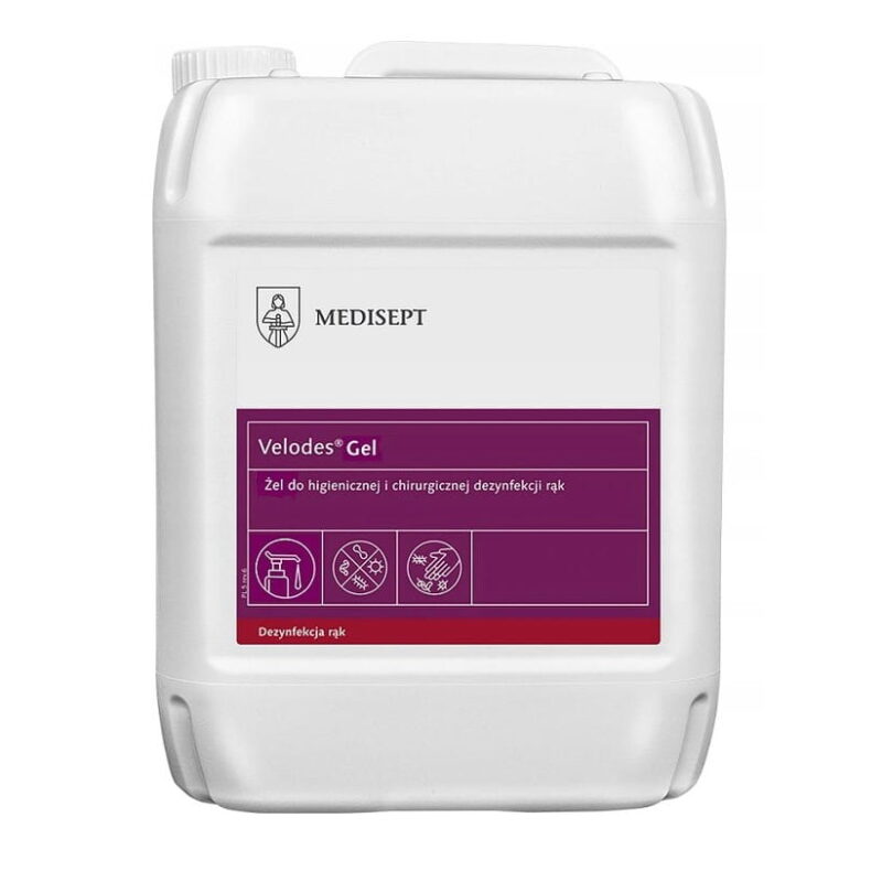 Medisept Velodes Gel 5L -  żel do dezynfekcji rąk