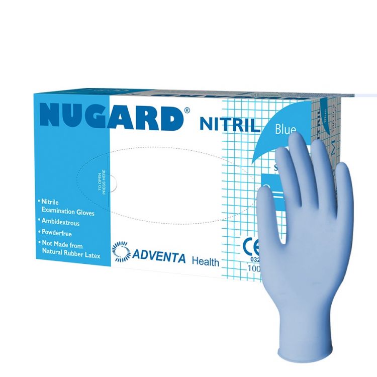 Rękawicę nitrylowe NUGARD