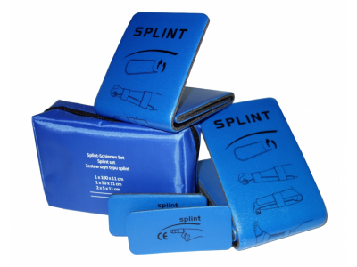 Zestaw 4 szyn typu SPLINT w etui