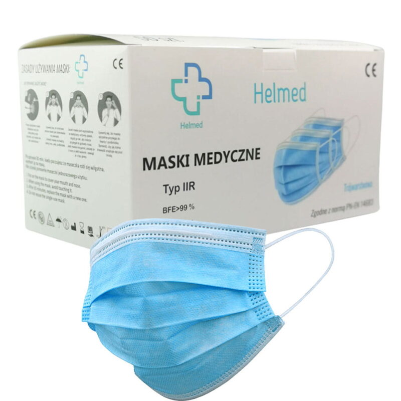 Maska chirurgiczna , maseczka ochronna- opakowanie 50 szt.