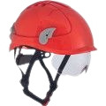 Kask ochronny Alpinworker czerwony