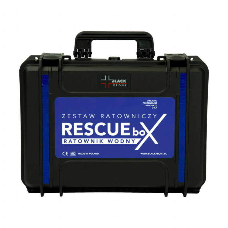 Walizkowy zestaw ratowniczy RESCUEbox – RATOWNIK WODNY