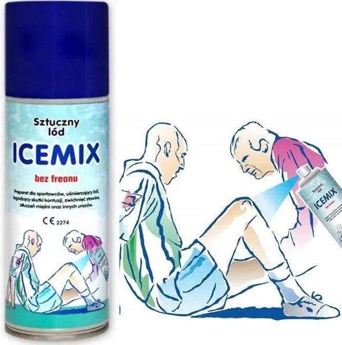 Spray chłodzący zamrażacz IceMix 400 ml