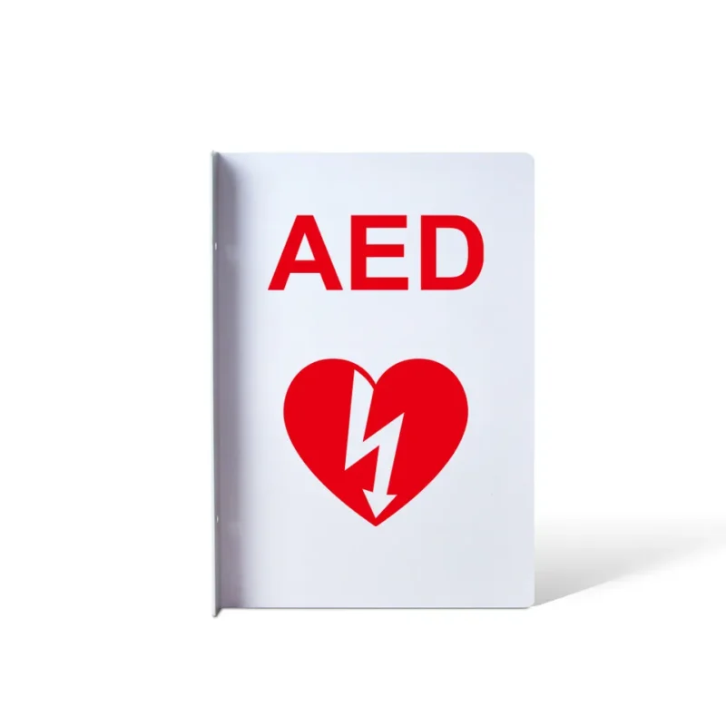Oznaczenie AED, znak AED