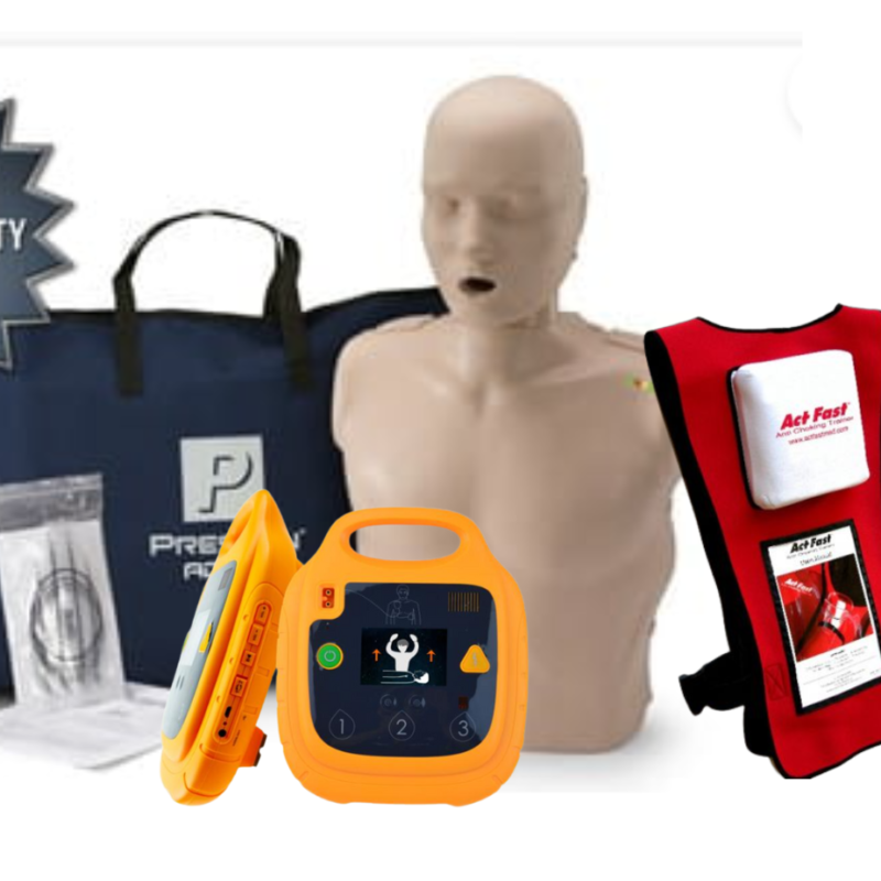 Zestaw Fantom Prestan z LED i Kamizelką ACT FAST i AED 112p