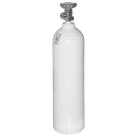 Butla aluminiowa tlenowa 2,7l z zaworem