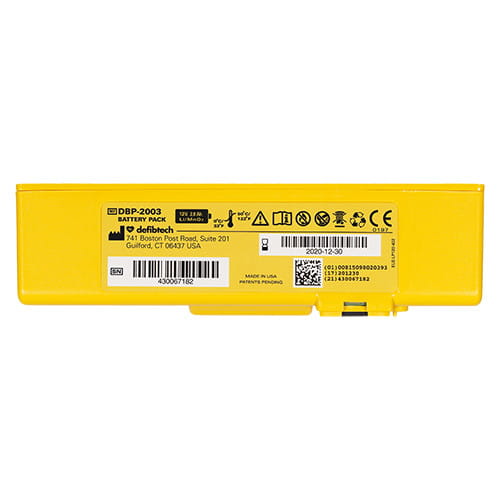 Bateria do defibrylatora DEFIBTECH Lifeline View