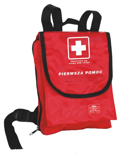 Apteczka w plecaku wodoodpornym Szkoła 1