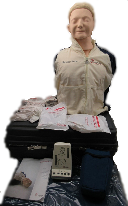 Laerdal Resusci Anne Skillreporter tors-  z drukarką w j. polskim FV