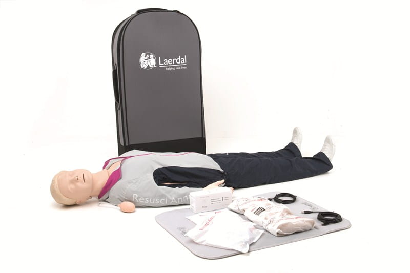 Resusci Anne QCPR Full Body Rechargeable (waliza na kółkach)